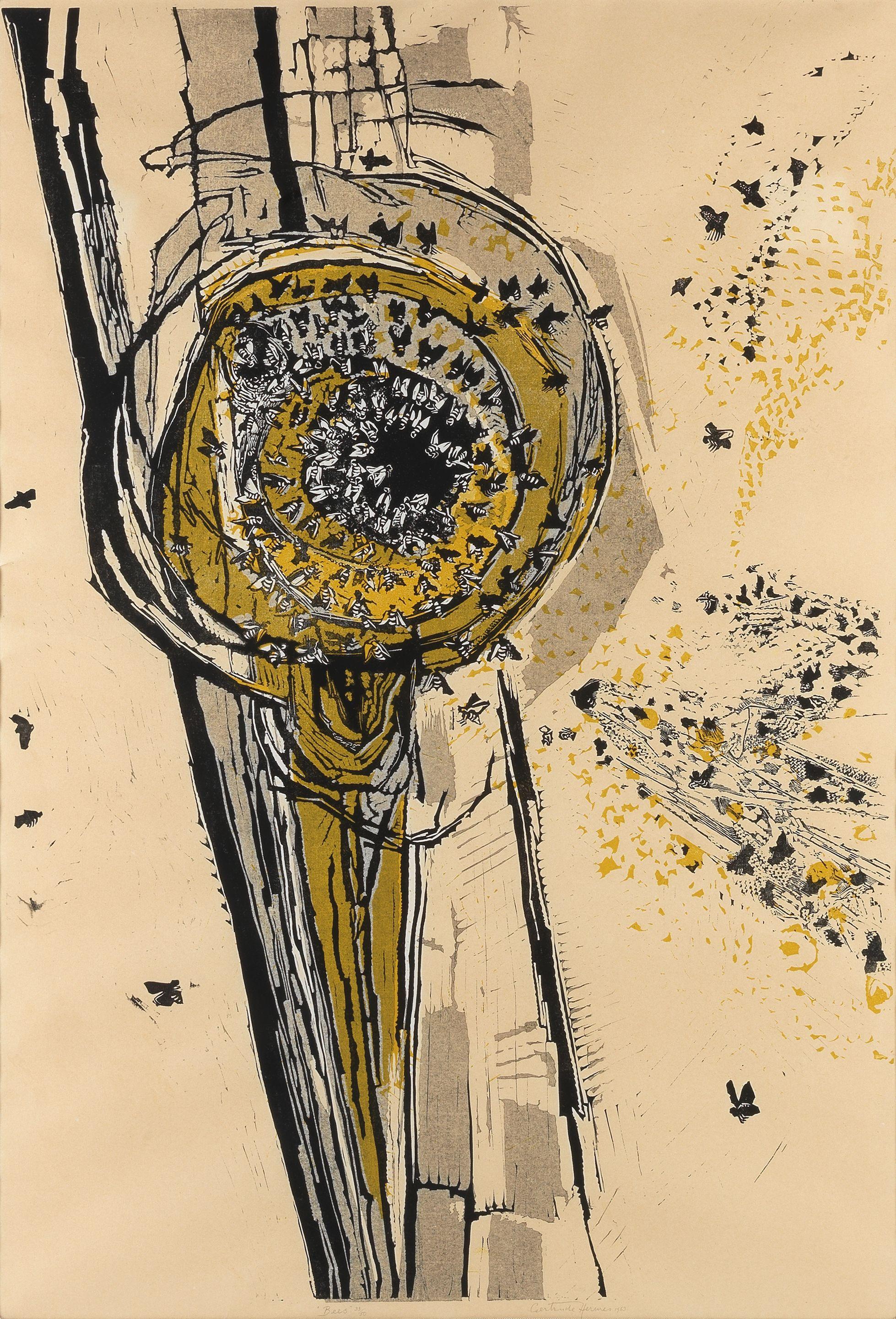 Gertrude Hermes R.A. - Bees