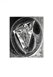 Gertrude Hermes R.A. - The Yoke, from \'Portfolio of Prints by British Artists\'