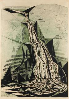 Gertrude Hermes R.A. - Waterfall