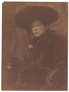Gertrude Käsebier - Mrs. F.L. Blakeman at the Hotel Buckingham, c. 1905