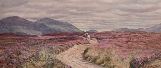 Gertrude Martineau - A horseman near Aviemore