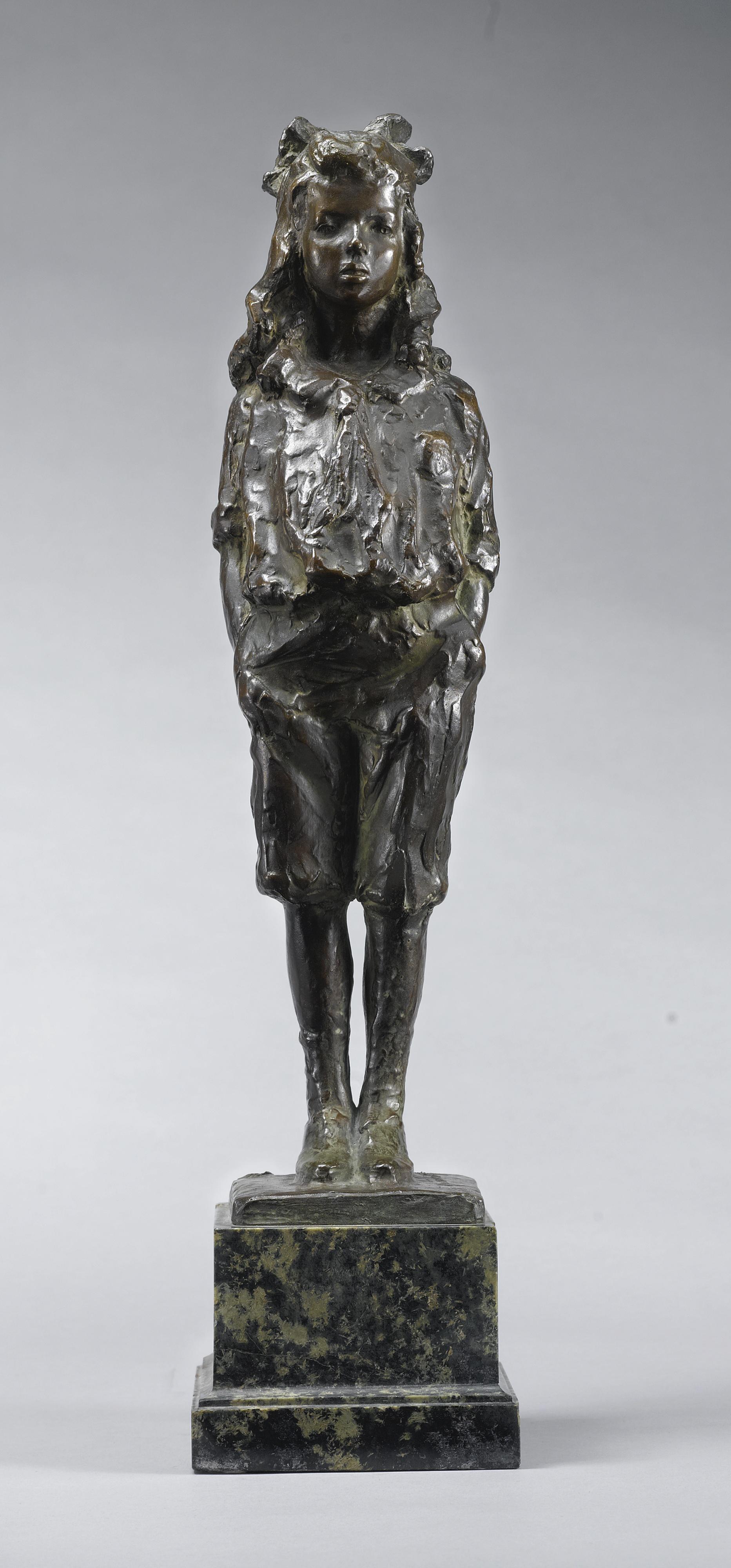 Gertrude Vanderbilt Whitney - Wallflower, A Portrait Of Barbara Whitney
