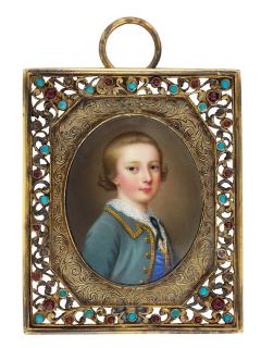 Gervase Spencer - Portrait Of A Young Boy, Circa 1750
