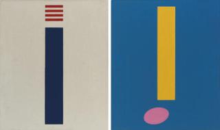 Gerwald Rockenschaub - Untitled (Diptych)