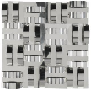 Getulio Alviani - Rilievo Speculare A Elementi Curvi