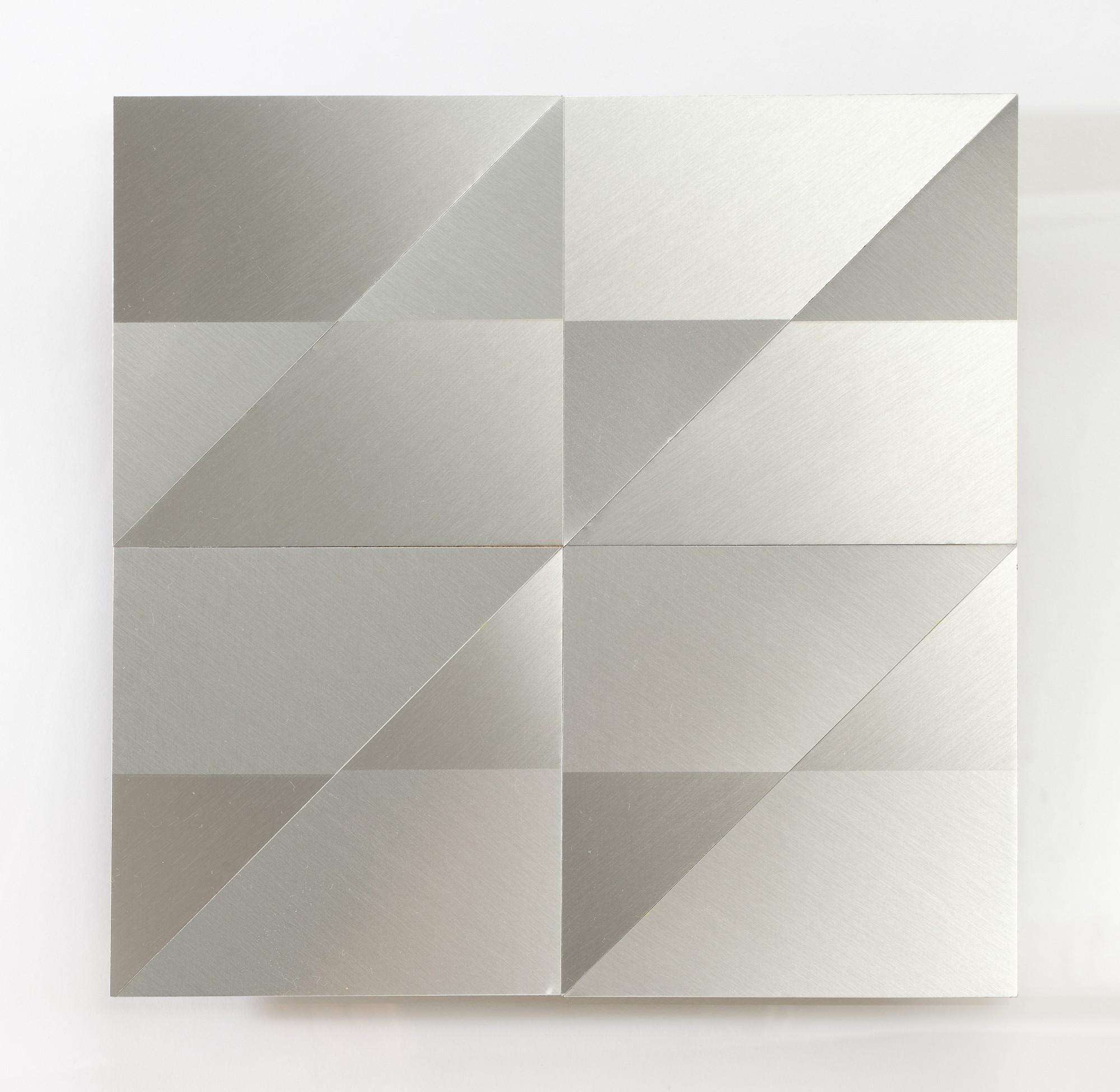 Getulio Alviani - Superficie a testura vibratile satinata - studio 1974