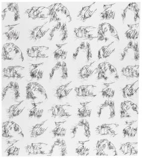 Ghada Amer - Blanc/Noir/Diane\'S Revenge
