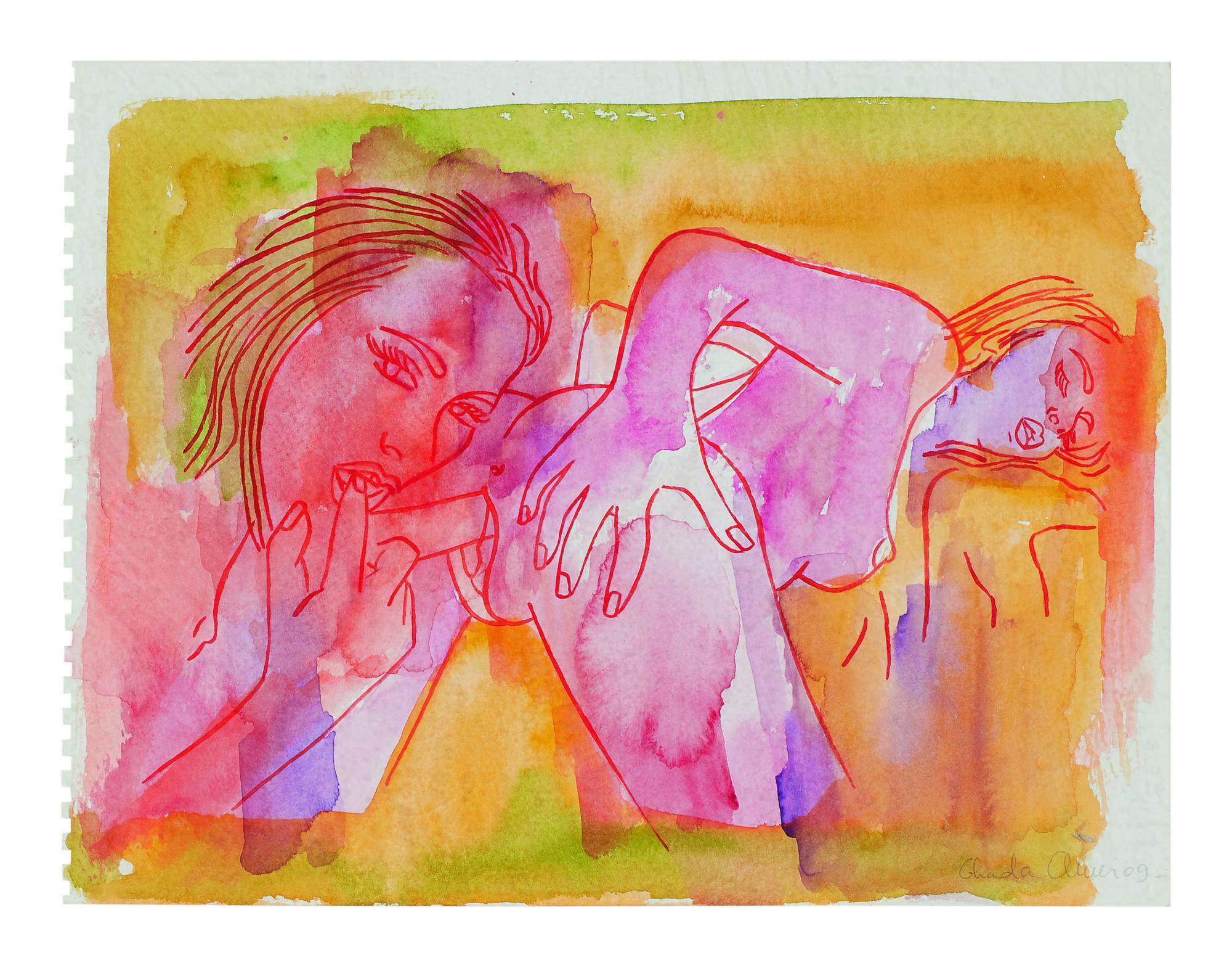 Ghada Amer - Miley And Mandy