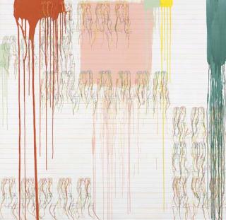 Ghada Amer - The Large Rolled Up Painting