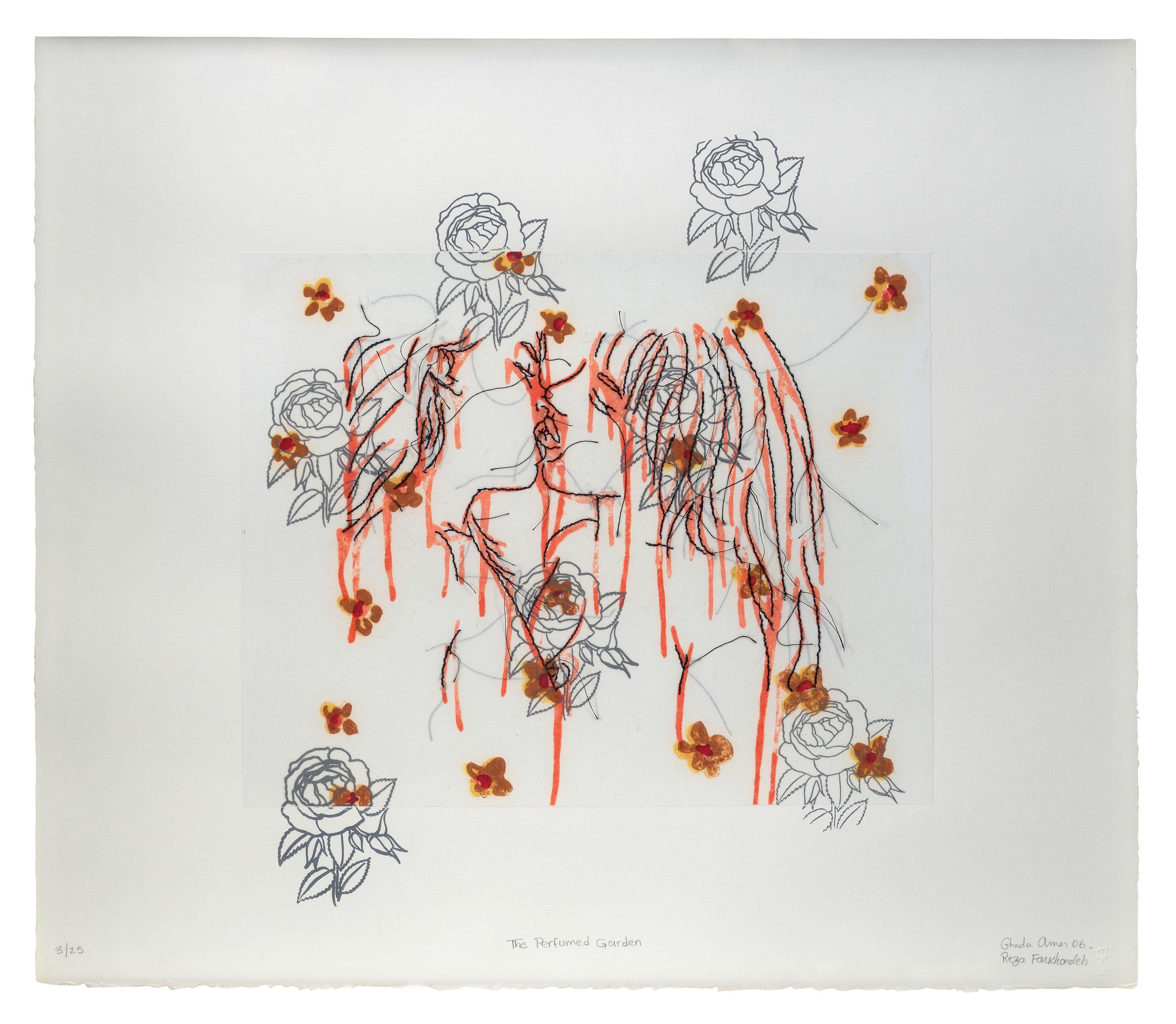 Ghada Amer - The Perfume Garden