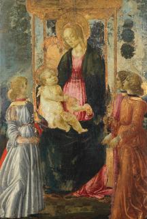 Gherardo Di Giovanni - The Madonna and Child with Angels
