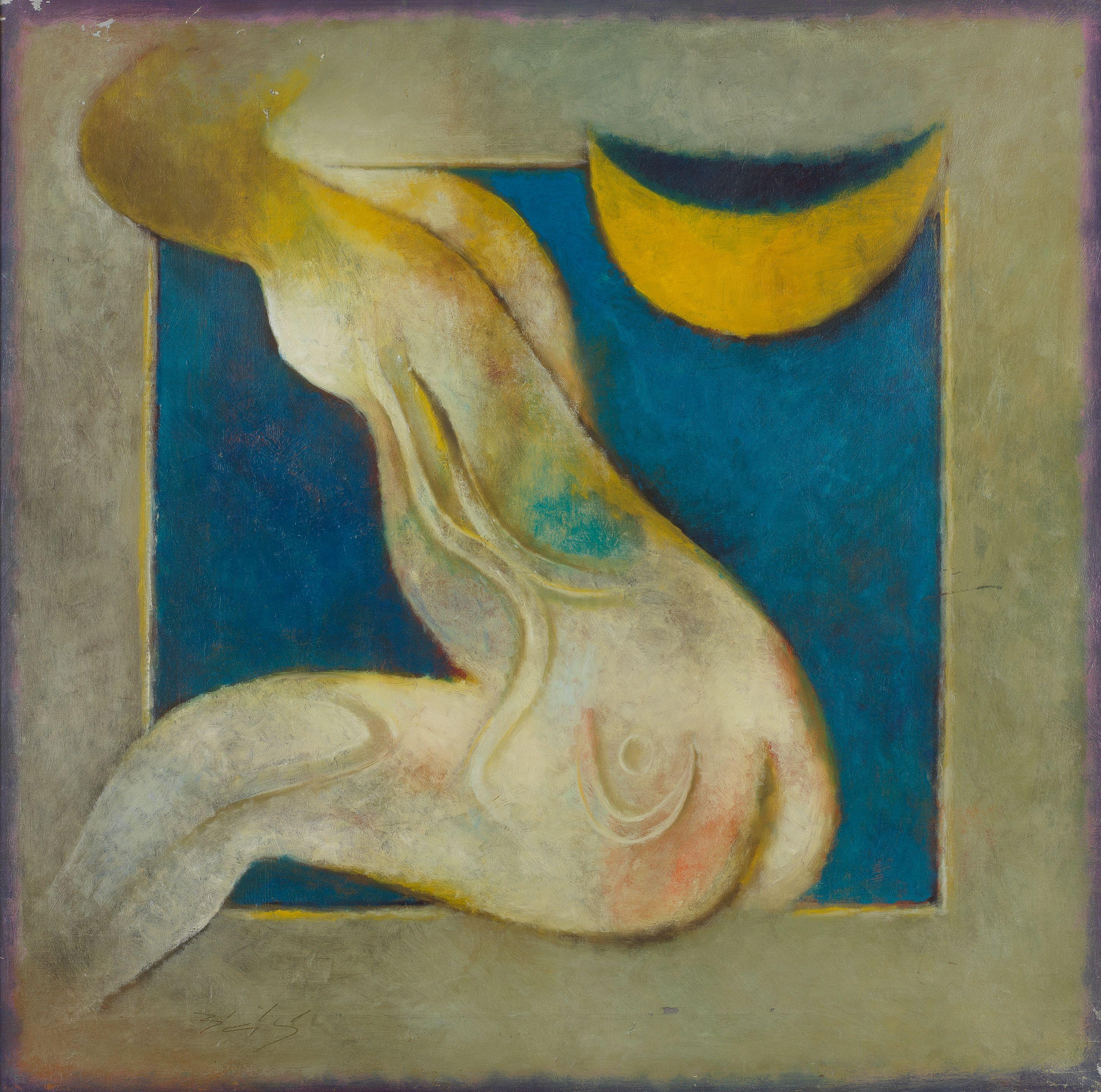 Ghulam Rasool Santosh - Untitled