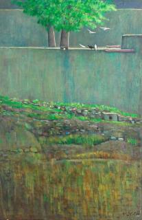 Ghulam Rasul - Untitled (The Wall)