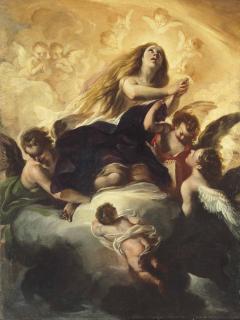 Giacinto Brandi - The Assumption Of Saint Mary Magdalene