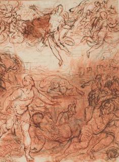 Giacinto Calandrucci - La Résurrection du Christ