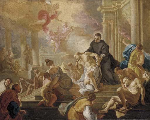 Giacinto Diana - A scene from the life of Saint Giovanni di Dio