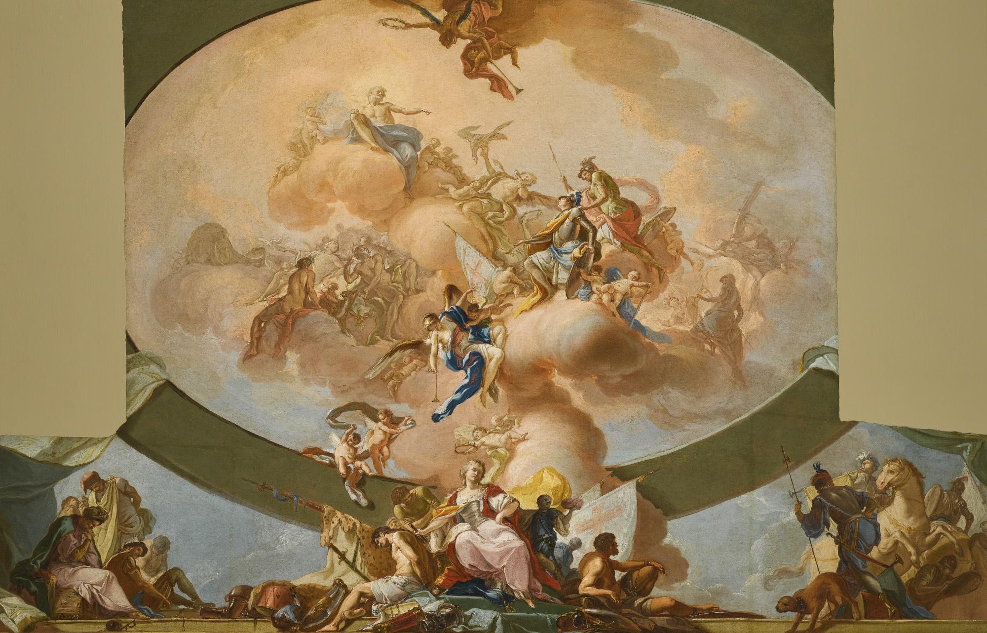 Giacinto Diana - The Apotheosis Of The Heroes Of Antiquity