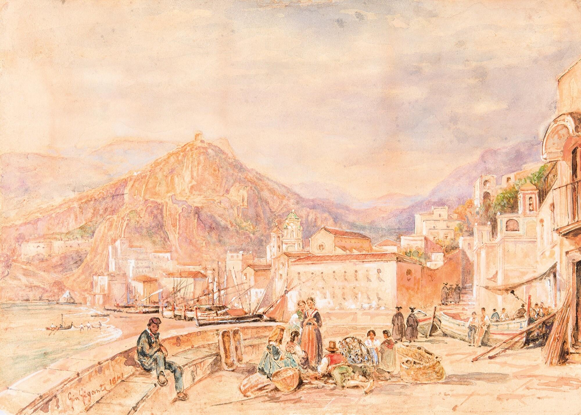 Giacinto Gigante - Amalfi.