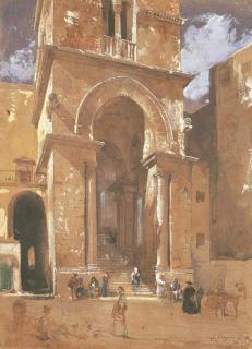 Giacinto Gigante - Campanile della Cattedrale di Gaeta