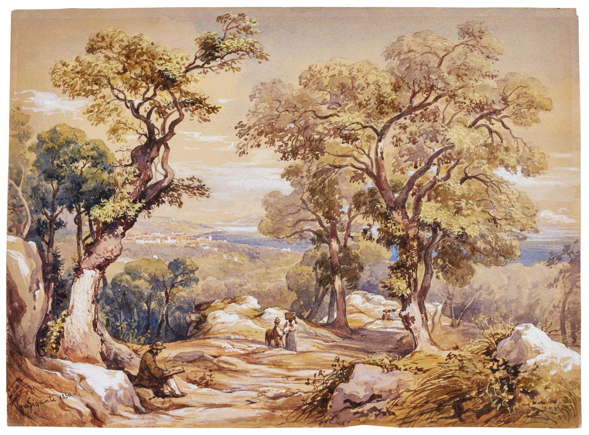 Giacinto Gigante - Casarlano, Near Sorrento