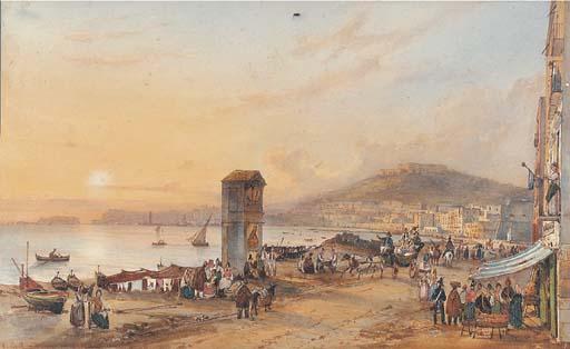 Giacinto Gigante - The bay of Naples