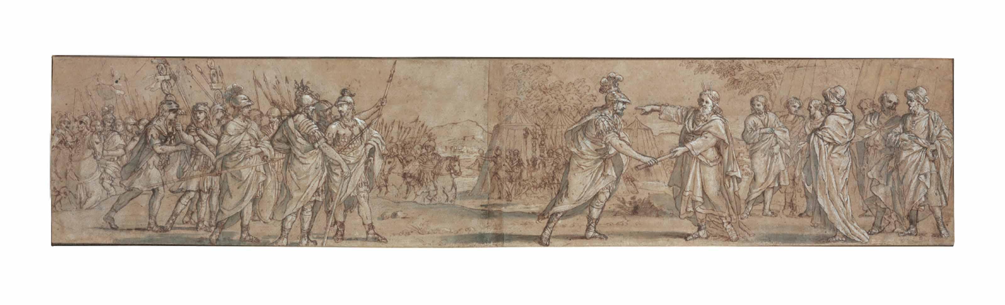 Giacinto Gimignani - Moses Presenting The Baton Of Office To Joshua