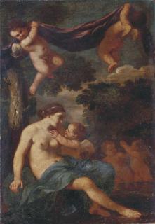 Giacinto Gimignani - Venus And Cupid With Putti