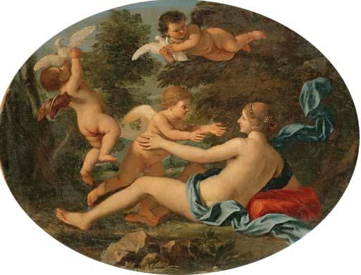 Giacinto Gimignani - Venus Awakened By Cupid