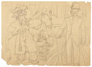 Giacomo Balla - Allegoria delle Arti: Mussolini a via Margutta