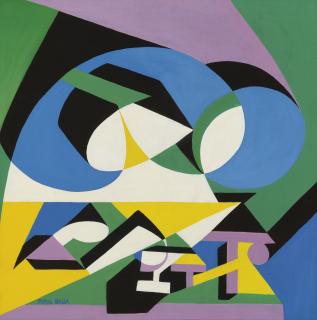 Giacomo Balla - Motivo Con La Parola Buon Appetito (Motive With The Word Buon Appetito)