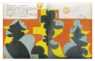 Giacomo Balla - Progetto per paravento