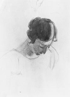 Giacomo Balla - Ritratto di Luce che ricama