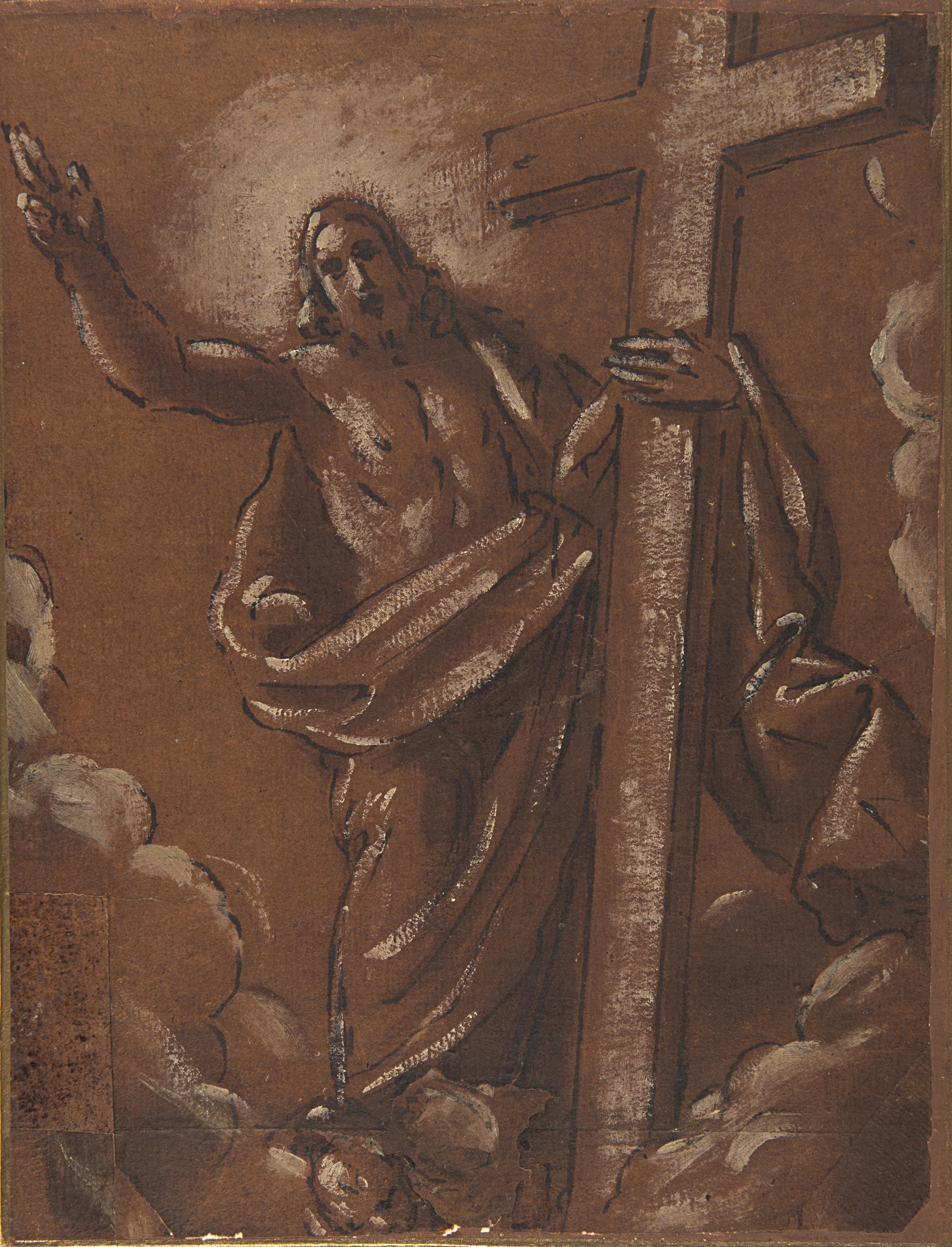 Giacomo Cavedone - Christ carrying the cross