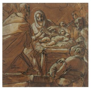 Giacomo Cavedone - The Adoration of the Shepherds