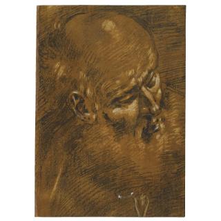 Giacomo Cavedone - The Head Of An Old Man, Probably St Joseph