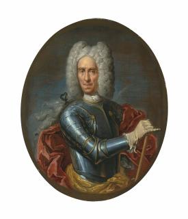 Giacomo Ceruti - Portrait Of Johann Matthias Von Der Schulenburg (1661-1747), Half-Length, In Armour