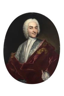 Giacomo Ceruti - Ritratto di gentiluomo con parrucca a mezzobusto