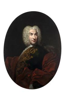 Giacomo Ceruti - Ritratto di gentiluomo con parrucca a mezzobusto