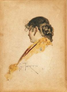 Giacomo Favretto - Popolana veneziana, 1883