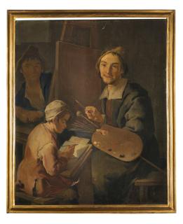 Giacomo Francesco Cipper - Painter\'s portrait