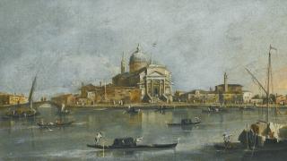 Giacomo Guardi - Venice, A View Of The Church Of San Giorgio Maggiore