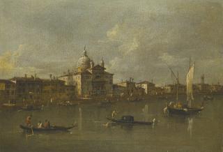 Giacomo Guardi - Venice, A View Towards The Giudecca And The Church Of Le Zitelle