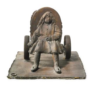 Giacomo Manzù - Bambina In Carrozza