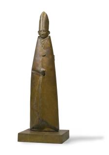 Giacomo Manzù - Cardinale In Piedi (Standing Cardinal)