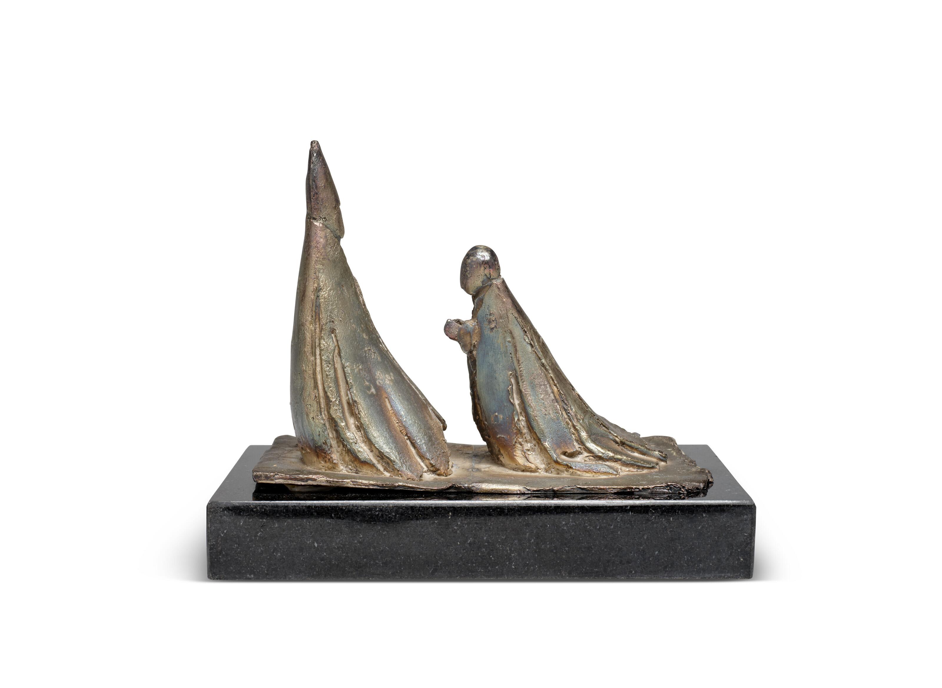 Giacomo Manzù - Cardinale seduto e cardinale in preghiera