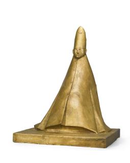 Giacomo Manzù - Cardinale Seduto (Seated Cardinal)