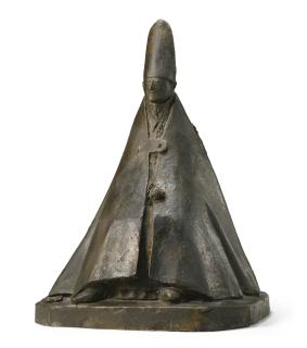 Giacomo Manzù - Cardinale Seduto (Seated Cardinal)