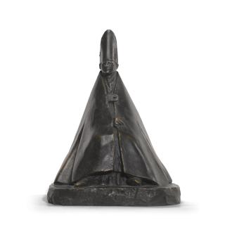 Giacomo Manzù - Cardinale Seduto