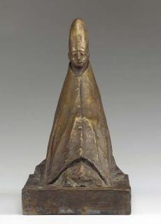 Giacomo Manzu - Cardinale seduto