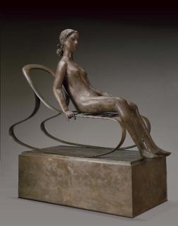 Giacomo Manzu - Emy On The Chair